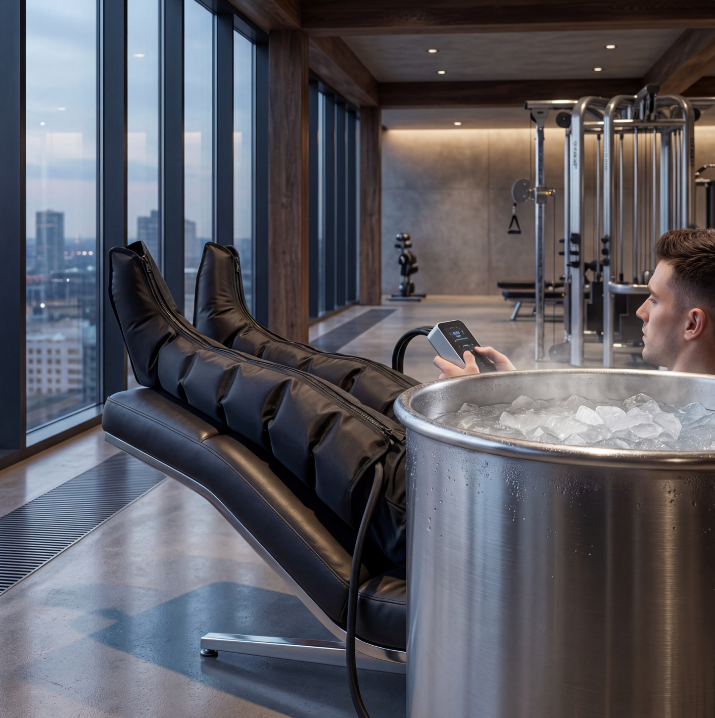 Massaggiatore di Compressione - Gambe Complete 360° 