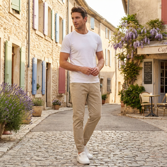 Comfortable cargo pants with great storage capacity 