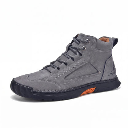 VogSalkin 2.0 - Bottes Barefoot tout-terrain à semelle vulcanisée et cuir vegan imperméable